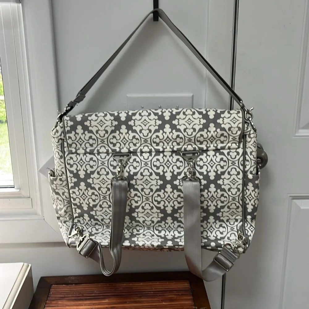 Petunia Pickle Bottom Breakfast in Berkshire Abundance Boxy Backpack,NWT